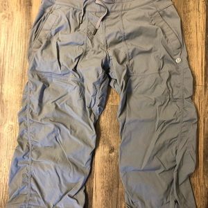Lululemon cropped studio pants